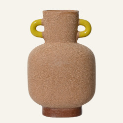 Beauty Home Πήλινο βάζο 15cm x 10cm x 23cm Beauty Home Πήλινο βάζο 15cm x 10cm x 23cm
