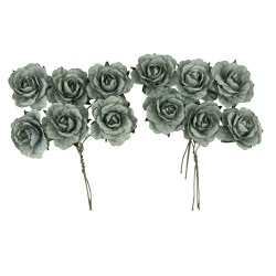 Beauty Home 12 Ρόδα Χάρτινα Πράσινο Ευκαλύπτου Ø3,5cm Beauty Home 12 Ρόδα Χάρτινα Πράσινο Ευκαλύπτου Ø3,5cm