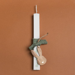 Beauty Home ΛΑΜΠΑΔΑ 33cm ΞΥΛΙΝΟΣ ΛΑΓΟΣ ΛΑΔΙ ΚΟΡΔΟΝΙ ΣΕ ΣΥΣΚΕΥΑΣΙΑ ΔΩΡΟΥ