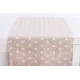 Beauty Home ΡΑΝΝΕΡ ΑΣΤΕΡΙ ΛΕΥΚΟ   32 cm x 1,5 m