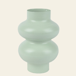 Beauty Home Βάζο Μεταλλικό Μέντα 13 x 19.5cm Beauty Home Βάζο Μεταλλικό Μέντα 13 x 19.5cm