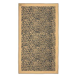 Beauty Home Πετσέτα θαλάσσης διπλής όψης Microfiber Art 2250 90x160 Μπεζ