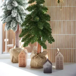 Beauty Home LED ΚΕΡΙ 5,5 x 14,8 cm ΣΠΙΤΙ ΜΟΚΑ Beauty Home LED ΚΕΡΙ 5,5 x 14,8 cm ΣΠΙΤΙ ΜΟΚΑ