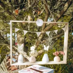 Beauty Home ΚΑΔΡΟ ΜΕ ΜΙΚΡΑ ΒΑΖΑΚΙΑ 40 x 30 x 4,5 cm