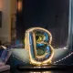 Beauty Home ΜΠΑΛΟΝΙ ΓΡΑΜΜΑ “B” 36cm ΧΡΥΣΟ