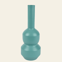 Beauty Home Μεταλλικό Βάζο Sage Green 12 x 34 cm Beauty Home Μεταλλικό Βάζο Sage Green 12 x 34 cm