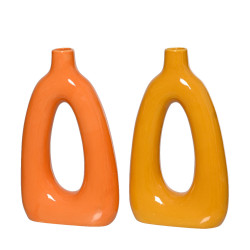 Beauty Home Βάζο Πορσελάνης 6.8 x 18.5 x 32 CM Beauty Home Βάζο Πορσελάνης 6.8 x 18.5 x 32 CM