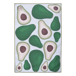 Beauty Home Πετσέτα κουζίνας διπλής όψης Microfiber Art 8656 40x60 Πράσινο