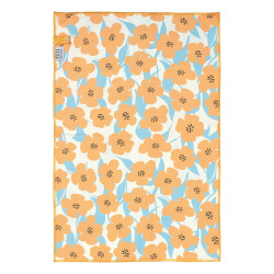 Beauty Home Πετσέτα κουζίνας διπλής όψης Microfiber Art 8658 40x60 Μπλε,Κίτρινο