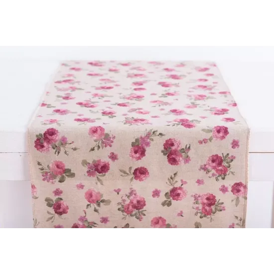 Beauty Home ΡΑΝΝΕΡ ΦΛΟΡΑΛ ΡΟΖΑ   32 cm x 1,5 m