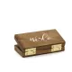 Beauty Home ΞΥΛΙΝΟ ΚΟΥΤΑΚΙ MR & MRS 10 x 5,5 cm