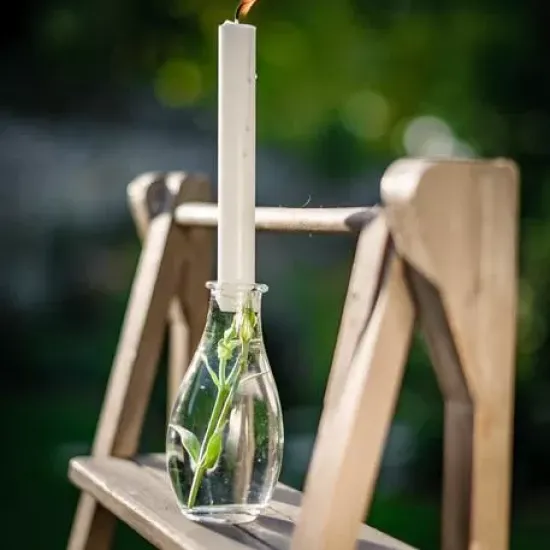 Beauty Home ΒΑΖΑΚΙ ΓΥΑΛΙΝΟ 14X7CM