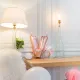 Beauty Home ΜΠΑΛΟΝΙ ΓΡΑΜΜΑ “V” 36cm ΡΟΖ ΧΡΥΣΟ