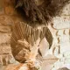 Beauty Home ΦΥΛΛΑ ΠΑΛΜΑ ΣΕΤ 3 ΤΜΧ 60 x 15 cm