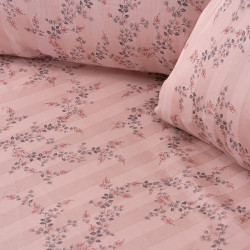Beauty Home Σετ παπλωματοθήκη υπέρδιπλη Art 12214 Flora 100% Βαμβακοσατέν 300tc 230x250 Σομόν Beauty Home Σετ παπλωματοθήκη υπέρδιπλη Art 12214 Flora 100% Βαμβακοσατέν 300tc 230x250 Σομόν