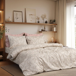 Beauty Home Σετ παπλωματοθήκη υπέρδιπλη Art 12215 Nova 100% Βαμβακοσατέν 300tc 230x250 Άμμου Beauty Home Σετ παπλωματοθήκη υπέρδιπλη Art 12215 Nova 100% Βαμβακοσατέν 300tc 230x250 Άμμου