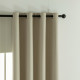 Beauty Home Κουρτίνα Full Blackout σκίασης με 8 κρίκους Soft Art 8391 Beige 140x270 Άμμου