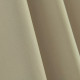 Beauty Home Κουρτίνα Full Blackout σκίασης με 8 κρίκους Soft Art 8391 Beige 140x270 Άμμου