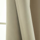Beauty Home Κουρτίνα Full Blackout σκίασης με 8 κρίκους Soft Art 8391 Beige 140x270 Άμμου