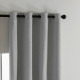 Beauty Home Κουρτίνα Full Blackout σκίασης με 8 κρίκους Elite Art 8392 Light Grey-Νο3 140x270 Ασημί