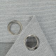 Beauty Home Κουρτίνα Full Blackout σκίασης με 8 κρίκους Elite Art 8392 Silver-Νο4 140x270 Γκρι