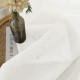 Beauty Home Κουρτίνα γάζα μονόχρωμη με 8 μεταλλικούς κρίκους Fit Art 8447 140x270 Εκρού