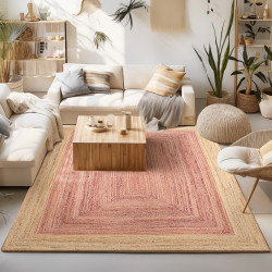 Beauty Home Πατάκι Tropic Art 9139 65x150 Μπεζ,Ροζ Beauty Home Πατάκι Tropic Art 9139 65x150 Μπεζ,Ροζ