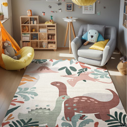 Beauty Home Χαλί παιδικό Fun Art 9548 135x180 Μπεζ Beauty Home Χαλί παιδικό Fun Art 9548 135x180 Μπεζ