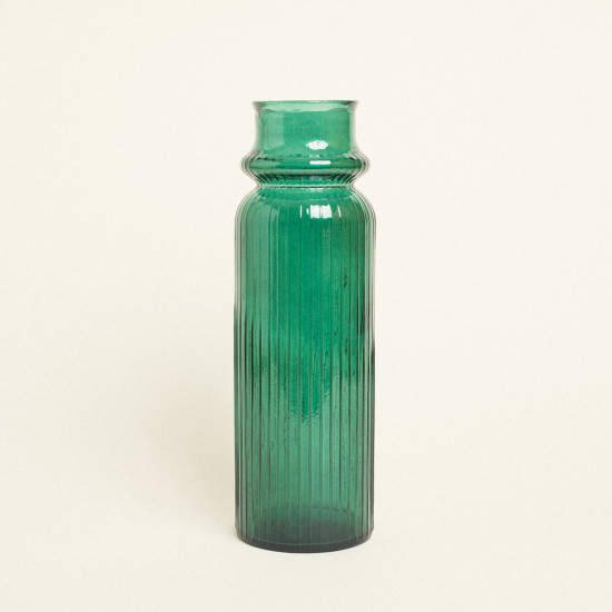 Beauty Home Γυάλινο Βάζο Ίριδα 45,5 CM