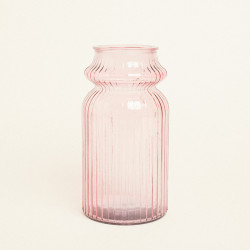 Beauty Home Γυάλινο Βάζο Ίριδα 28 CM