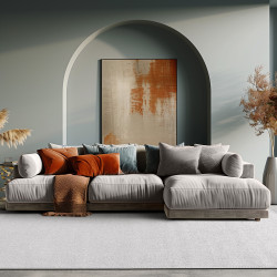 Beauty Home Χαλί Rustic Art 9331 160x230 Λευκό