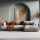 Beauty Home Σετ Κρεβατοκάμαρας 3τμχ Rustic Art 9331 (67x140+67x140+67x210) Λευκό