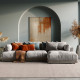 Beauty Home Σετ Κρεβατοκάμαρας 3τμχ Rustic Art 9332 (67x140+67x140+67x210) Μπεζ