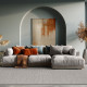 Beauty Home Σετ Κρεβατοκάμαρας 3τμχ Rustic Art 9335 (67x140+67x140+67x210) Λευκό,Γκρι