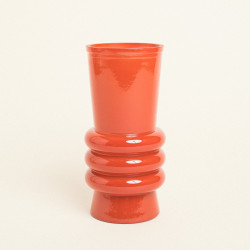 Beauty Home Γυάλινο Βάζο Ελάνη 25 CM