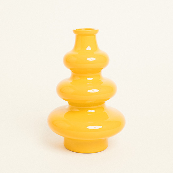 Beauty Home Γυάλινο Βάζο Αύρα 22 cm