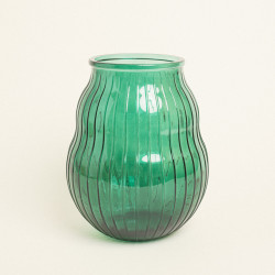 Beauty Home Γυάλινο Βάζο Ανάσα 23 CM