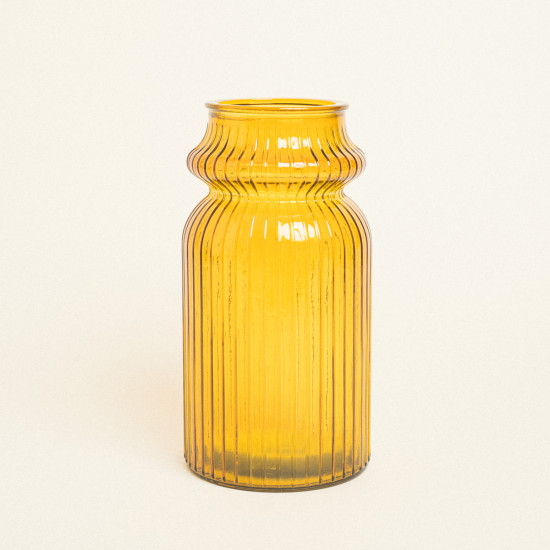Beauty Home Γυάλινο Βάζο Ίριδα 28 CM