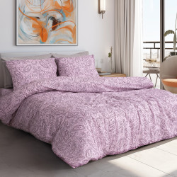 Beauty Home Σετ παπλωματοθήκη μονή Aelia Art 12257 165x245 Λιλά Beauty Home Σετ παπλωματοθήκη μονή Aelia Art 12257 165x245 Λιλά