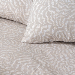 Beauty Home Σετ παπλωματοθήκη μονή Iris Art 12260 165x245 Μπεζ Beauty Home Σετ παπλωματοθήκη μονή Iris Art 12260 165x245 Μπεζ