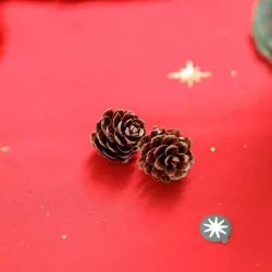 Beauty Home 12 Κουκουνάρια Χρυσά 2 cm Beauty Home 12 Κουκουνάρια Χρυσά 2 cm