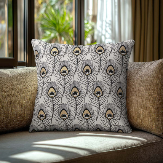 Beauty Home Μαξιλαροθήκη ΦΤΕΡΑ ΠΑΓΩΝΙΟΥ   40 x 40 cm