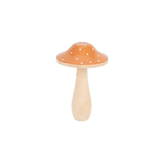 Beauty Home Μανιτάρι πουά  ξύλο Με Σάλτο Ø7.4 x 12 cm