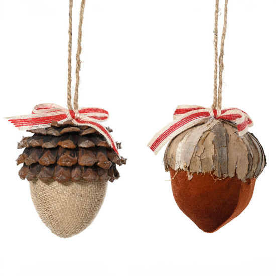 Beauty Home Διακοσμητικό Βελανίδι 16cm x 20cm  Καφέ