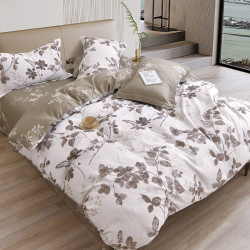 Beauty Home Σετ παπλωματοθήκη υπέρδιπλη Art 12275 Alcestis 230x250 Μόκα Beauty Home Σετ παπλωματοθήκη υπέρδιπλη Art 12275 Alcestis 230x250 Μόκα