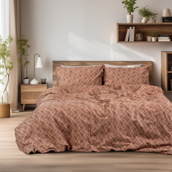 Beauty Home Σετ παπλωματοθήκη φανελένια μονή Frida Art 12336 160x240 Κεραμιδί Beauty Home Σετ παπλωματοθήκη φανελένια μονή Frida Art 12336 160x240 Κεραμιδί