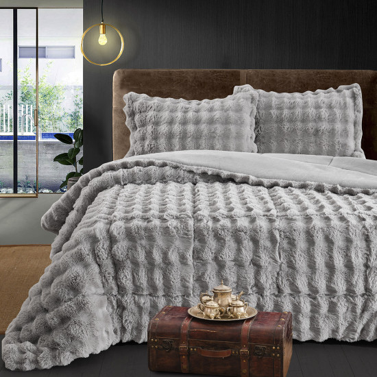 Beauty Home Ζεύγος μαξιλαροθήκες Art 12662 50x70 Γκρι