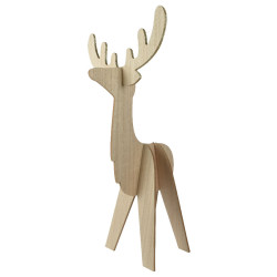 Beauty Home Ξύλινος Τάρανδος 31cm x 25cm x 48cm Beauty Home Ξύλινος Τάρανδος 31cm x 25cm x 48cm