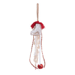 Beauty Home ΚΡΕΜΑΣΤΟ ΜΕ ΦΟΥΝΤΑΚΙΑ ΞΥΛΙΝΟ ΔΙΑΚΟΣΜΗΤΙΚΟ ΠΕΔΙΛΟ