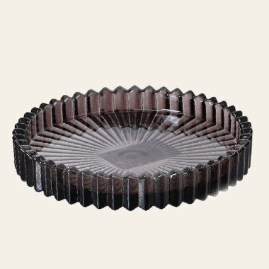 Beauty Home ΓΥΑΛΙΝΗ ΒΑΣΗ Φ10  Ανθρακί
